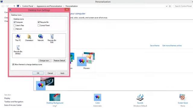 Quick Tutorial Win 8.1: Display Hidden Desktop Icons With Tablet Using Touch Gesture смотреть онлайн