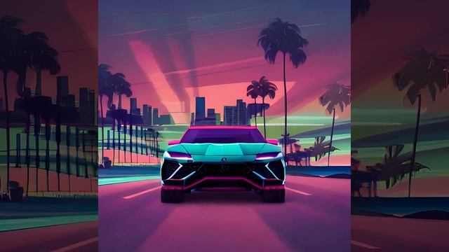 AI Car Art Compilation #1 | Synthwave Lambo | Stable Diffusion 200+ Images смотреть онлайн