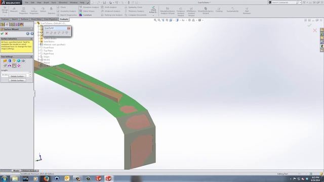 SOLIDWORKS ScanTo3D Part 5 - Surface Wizard - Guided Creation смотреть онлайн