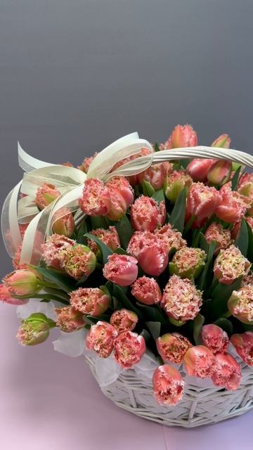 125 тюльпанов квинсленд #цветы #букет #урокифлористики смотреть онлайн