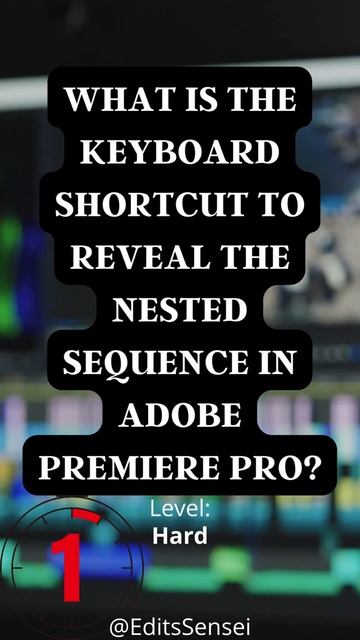 🔍 Expand a nested sequence to access its contents with a keyboard shortcut. смотреть онлайн