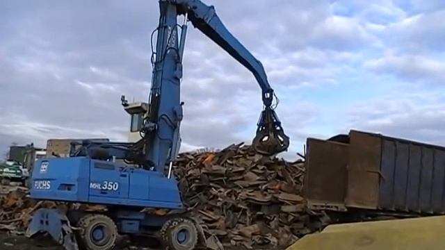 Перегружатель Fuchs MHL 350 смотреть онлайн