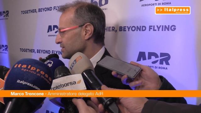 Aeroporti di Roma festeggia 50 anni e lancia il nuovo logo смотреть онлайн