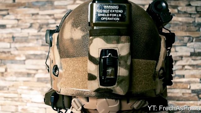 Airsoft Milsim Helmet Setup