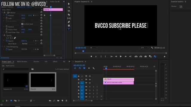 FASTEST Typewriter Effect In Premiere Pro For Beginners (TUTORIAL) смотреть онлайн