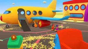 Грузовичок Лёва собирает аэропорт! Мультики для детей про машинки - Сборник новых серий