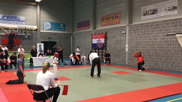 Belgium Championship Kyokushin karate 2017 Viènna Briels смотреть онлайн
