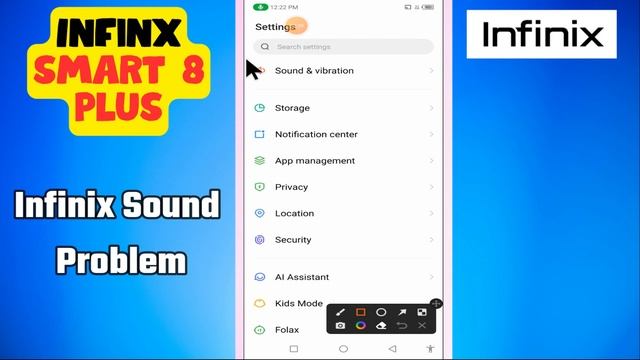 Infinix Sound Problem Infinix Smart 8 Plus || How to solve sound issues || Sound not working issues смотреть онлайн