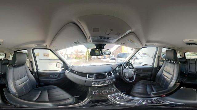 360° All Round Interior View of our 2013 Range Rover Sport 3 0 TD V6 HSE Black Edition 4X4 s:s 5dr смотреть онлайн