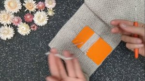 Как сделать бахрому (кисточки) для вязаного шарфа