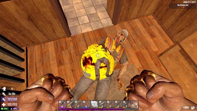 День Оружия. Тройной "Без"дец Хардкор в Пустыне. День 10. Альфа 21. 7 Days to die. смотреть онлайн