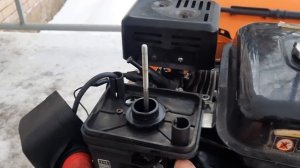 Как проверить воздушный фильтр на двигателе 168F-2, 170F, 190F мотоблока, снегоуборщика!