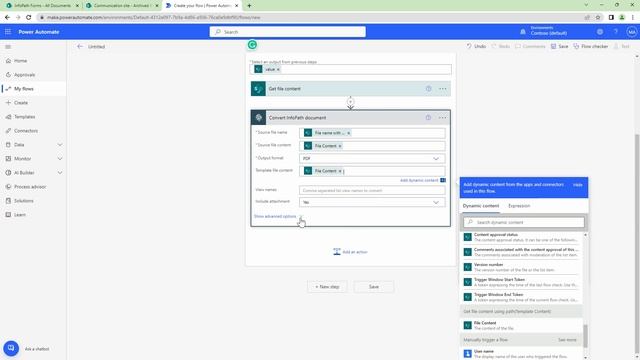 How to Convert InfoPath Forms to PDF Using Power Automate смотреть онлайн