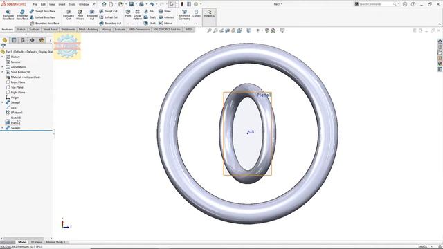 「DESIGN 390」 Unique Jewelry 3 | Solidworks tutorial смотреть онлайн