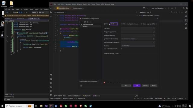 Starting a Project with the New Revit 2025 .Net 8 API смотреть онлайн