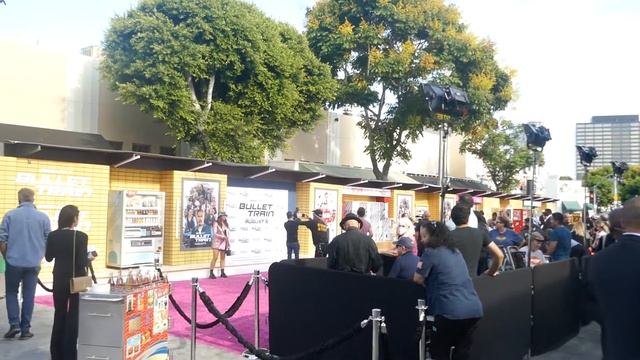 Brad Pitt Bullet Train Los Angeles Premiere Westwood California USA August 1, 2022 Summer Movies смотреть онлайн