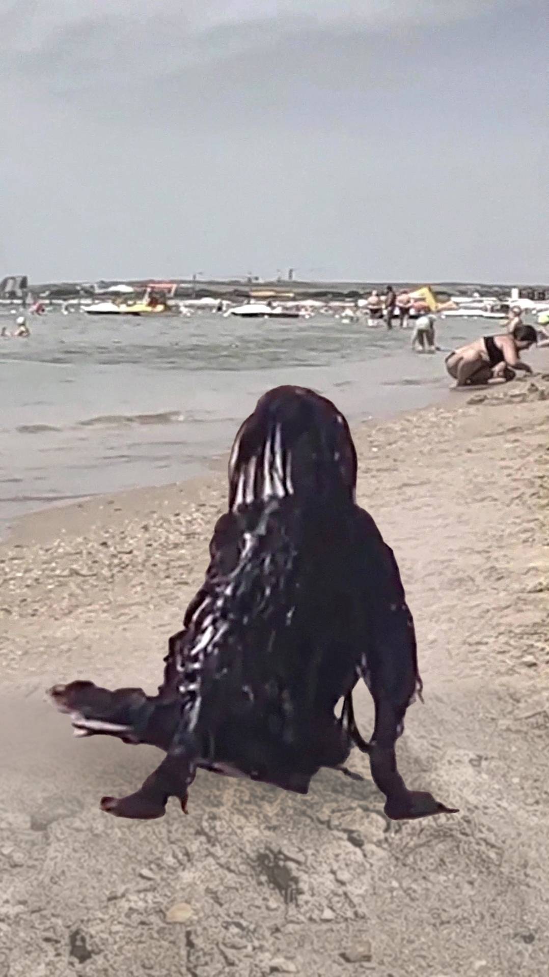 Анапа. Ужас на пляже😲 смотреть онлайн