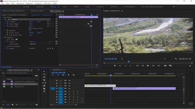 Zoom animation in premiere pro tutorial for beginners смотреть онлайн