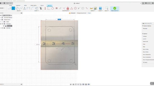 Fusion 360 Quick Tip - How To Trace an Image - Insert Canvas Function смотреть онлайн