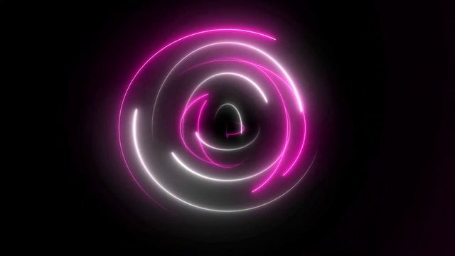 Pink Neon Circle Background Backdrop Motion Graphics 4K 30fps Copyright Free смотреть онлайн