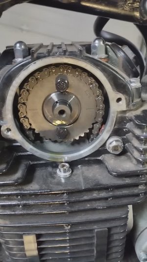 перекидываем цепь ГРМ на один зуб