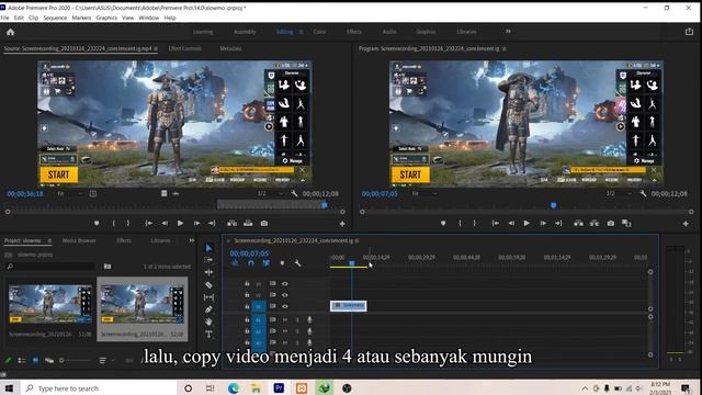 Slowmotion Menggunakan Twixtor Adobe Premiere pro tanpa Video Yang Terpotong смотреть онлайн