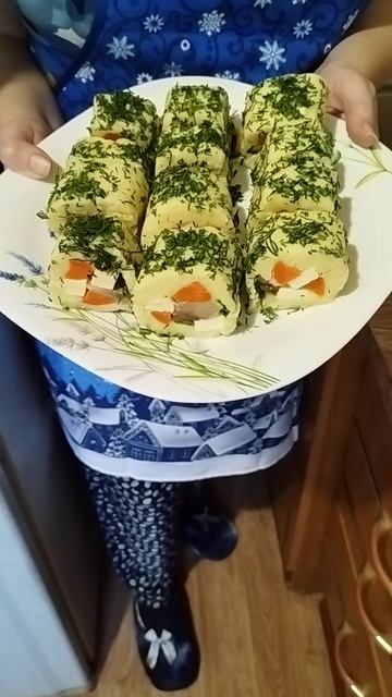 Картофельные роллы с сельдью - закуска мечты)!