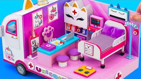 Делаем машину скорой помощи в дизайне единорог своими руками смотреть онлайн