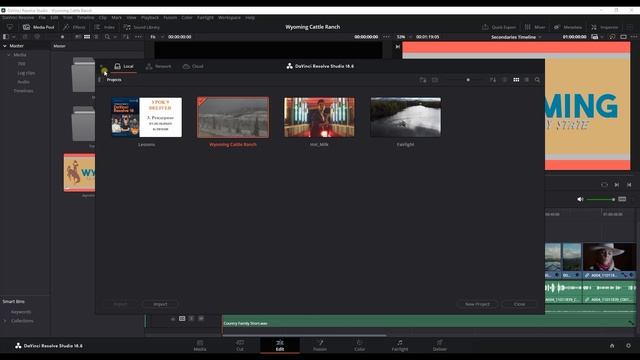 DaVinci Resolve 18 //// Урок 9 /// DELIVER // Часть 6 / Экспорт таймлайнов, бинов и проектов смотреть онлайн