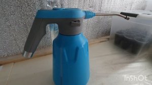 Аккумуляторный опрыскиватель УМНИЦА.  Мой надёжный помощник!