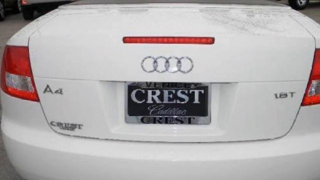 2006 AUDI A4 2dr Cabriolet 1.8T CVT