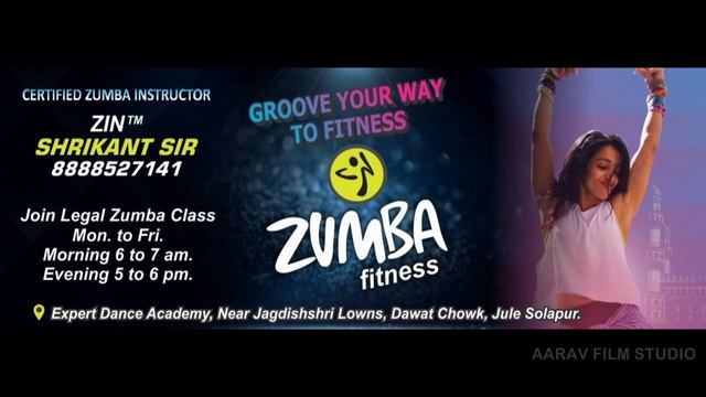 ZUMBA THEME MUSIC I FOR ZUMBA DANCE / ( Fitness Workout ) AARAV FILM STUDIO