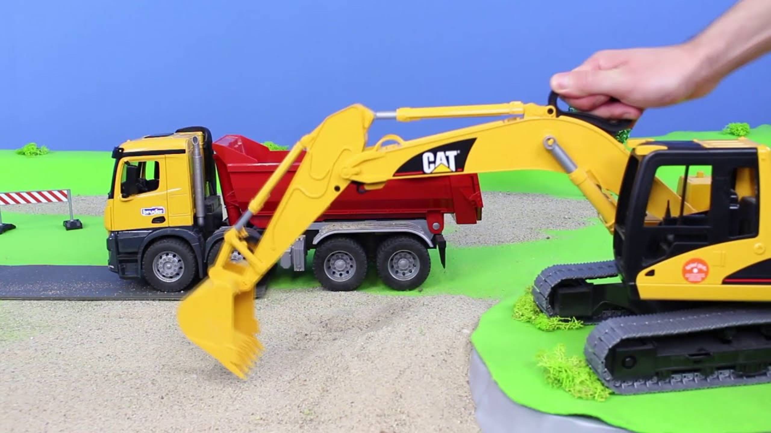 Большие строительные машины для детей смотреть онлайн