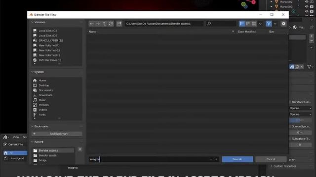 how to delete and add asset in asset library in Blender 3 0 смотреть онлайн
