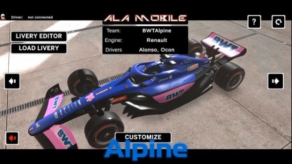 F1 2022 Livery pack mod for Ala Mobile GP! (Download Link)