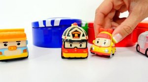 Видео для детей: Робокар Поли и шарики Орбиз.