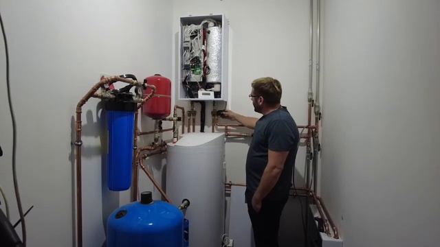 Отопление водоснабжение в доме из газоблока