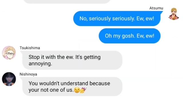Haikyuu text/ Ew Lyrics prank/Sir_Neo Caths смотреть онлайн