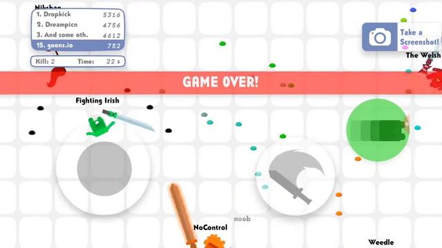 Играю в Goons.io смотреть онлайн
