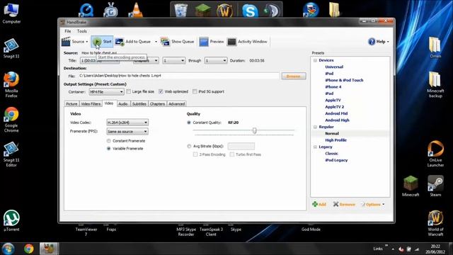 How to Compress videos using 'Handbreak' - No quality loss! смотреть онлайн