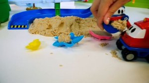 Грузовичок Лева и Экскаватор Капу. Видео для детей.