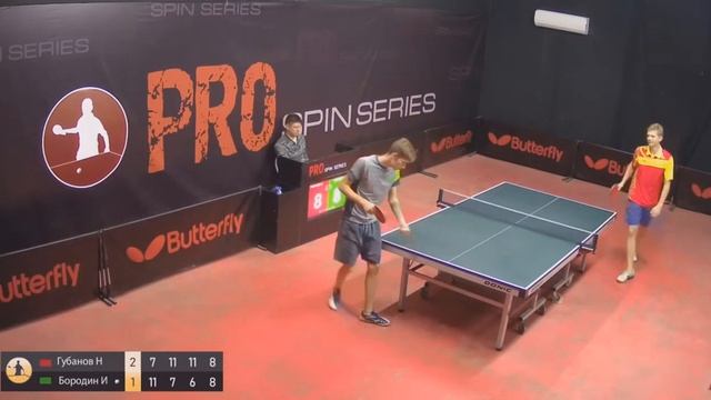 Pro Spin Series. 23.09.2020г. Губанов Н. - Бородин И. Финал