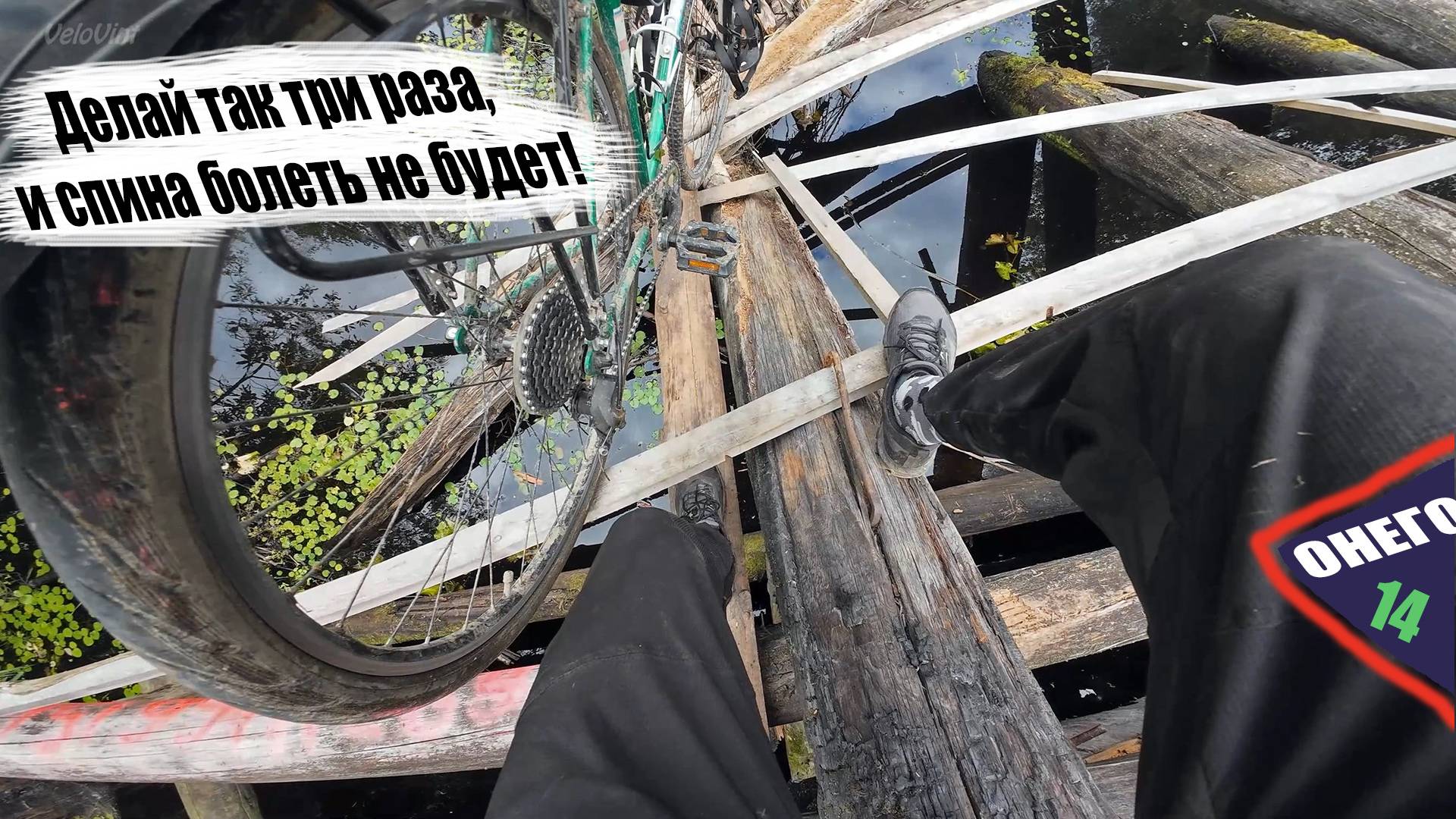 Вокруг ОнегО. День 14. Иду с Бесов Носа в сторону Вытегры. Чудом вЫживаю на Стартухе в пердЯх...