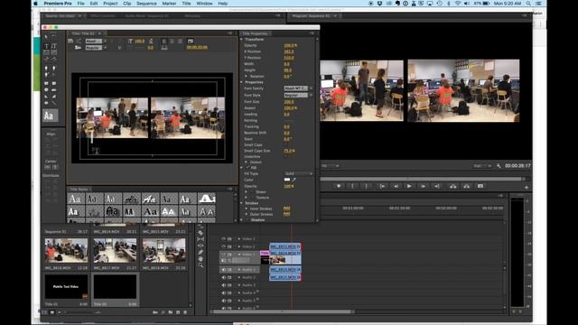 Creating a Side-By-Side Video in Adobe Premiere смотреть онлайн