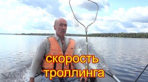 СКОРОСТЬ ТРОЛЛИНГА на озере или водохранилище. Размышления на эту тему
