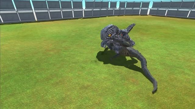 ZILLA vs SHIN GODZILLA, MEGALON, ORGA, GOJIRA, KAMATA KUN, TITANUS RED in Animal Revolt Battle Sim смотреть онлайн