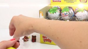 Открываем шоколадные шары: Винни Пух