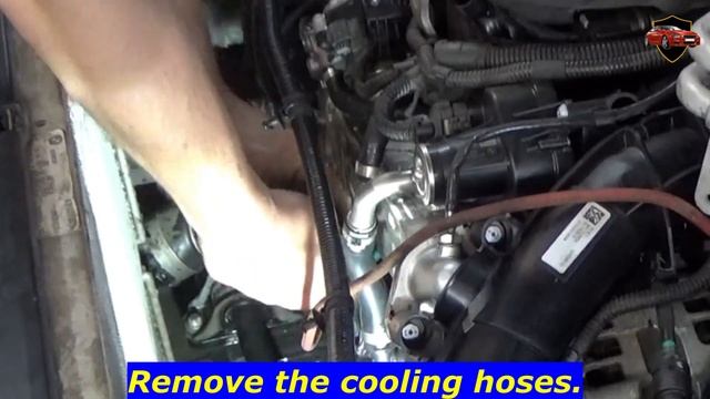 B57 Thermostat Replacement. BMW X5 G05. смотреть онлайн