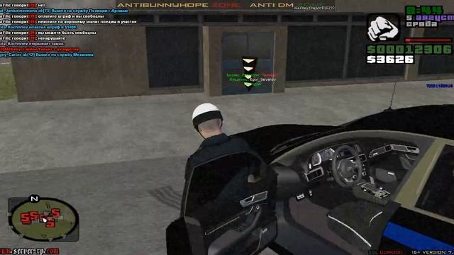 Gta Crminal Russia(По сети)№9-патруль на CRMP! смотреть онлайн