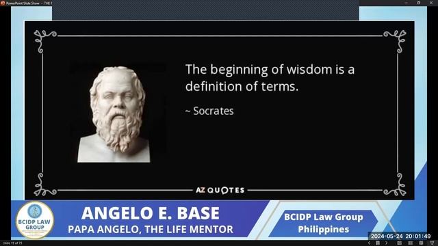 A DIFFERENT LECTURE ON THE BILL OF RIGHTS & THE FAMILY CODE BY DR. ANGELO E. BASE, Ph.D. 24 MAY 202 смотреть онлайн